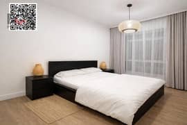 شقة لقطة 1029 قدم غرفتين وصالة بالفرش والباركنج في جاردن سيتي عجمان - 500 ألف كاش