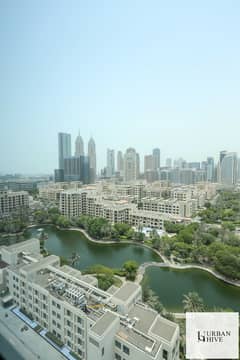 Furnished 2BR Apartment | Golf Tower 3 | Balcony & Park View