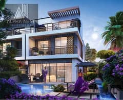 فيلا من 4 غرف نوم | مسبح خاص | إطلالات على الحديقة والمجتمع