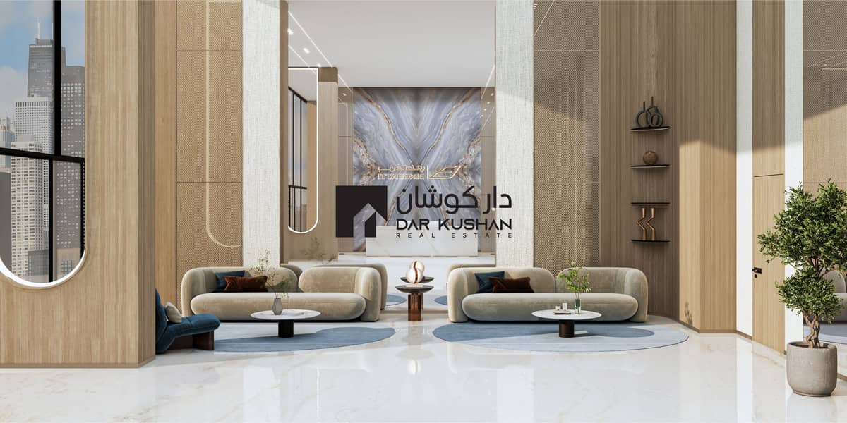Luxurious Studio Apartment with Marina View, Main Road View