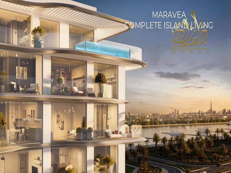 2BR Apartment | Maravea Residences | Sea & Marina Views | Furnished