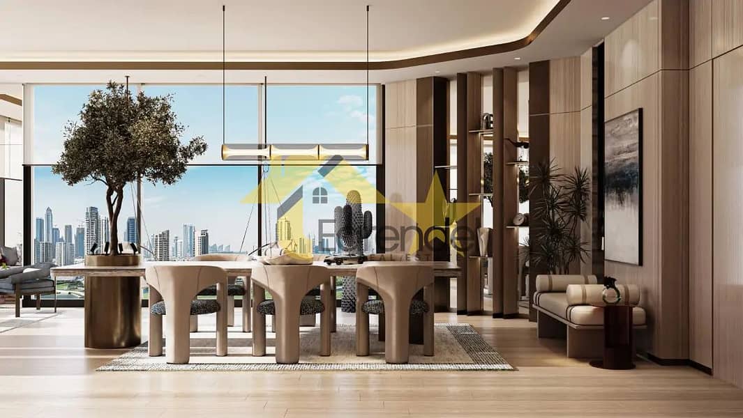 Fully Furnished 2BR | downtown city, skyline, marina Views | High ROI | Dubai South | Freehold