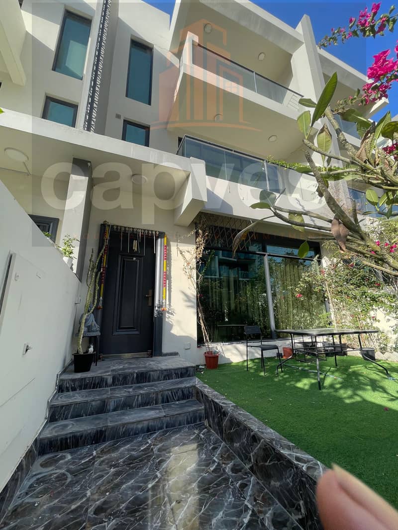 4BR Villa | Moonbay Villas JVC | Multiple Balconies | Private Garden