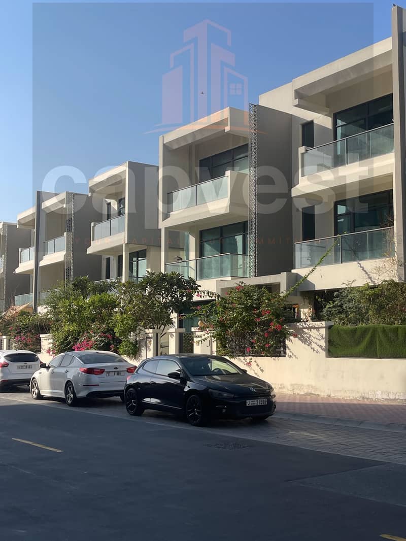 4BR Villa | Moonbay Villas JVC | Multiple Balconies | Private Garden