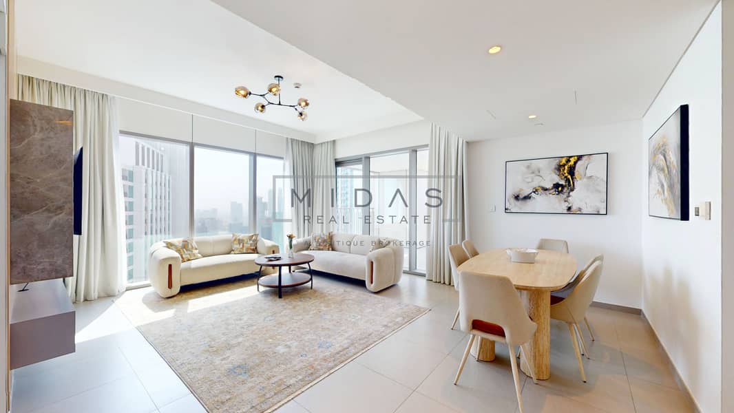 Furnished | High Floor I Burj and Fountain View