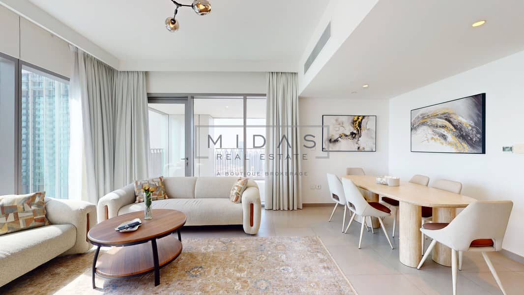 Furnished | High Floor I Burj and Fountain View