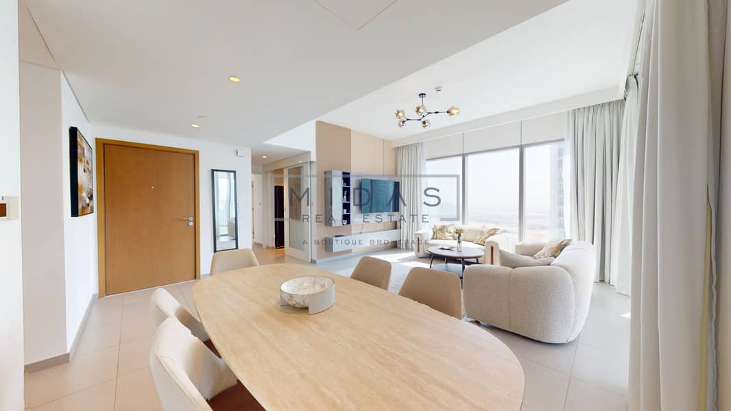 Furnished | High Floor I Burj and Fountain View