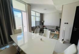 فيلا مفروشة من 3 غرف نوم | إطلالات متعددة | باسوود، داماك هيلز 2