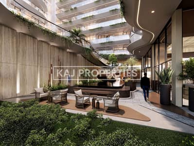 1 chambre Appartement à à vendre à Dubai Land Residence Complex (DLRC), Dubai - Courtyard_View 01_Rev 01. jpg