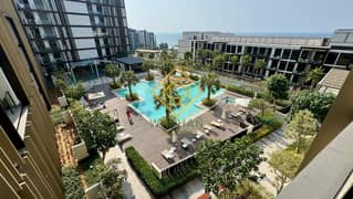 Pool/Sea View | Furnished |DEWA & Chiller Included