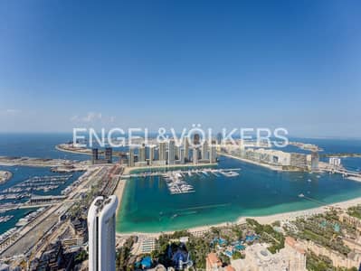 1 Bedroom Apartment for Rent in Dubai Marina, Dubai - Exclusive | Palm View | Vacant | High Floor