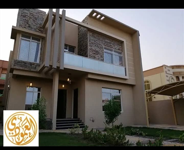 Modern design villa with electricity, water and air-conditioning super deluxe finishing freehold for all nationalities nearby abaya roundabout