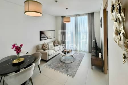 朱美拉海滩住宅（JBR）， 迪拜 1 卧室单位待租 - 位于朱美拉海滩住宅（JBR），朱美拉谦恭度假酒店和水疗中心，朱美拉门户1号大厦 1 卧室的公寓 129000 AED - 14466127