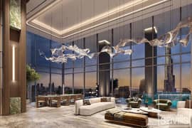 بنتهاوس في طريق مركز ريكسوس المالي،وسط مدينة دبي 5 غرف 59900000 درهم - 14467403