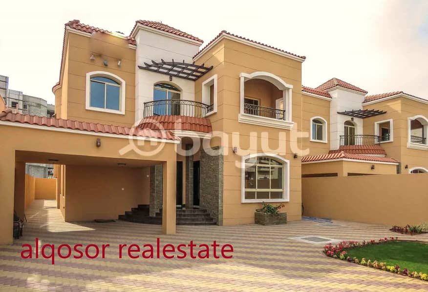 Villa for sale finishes Super Deluxe modern design freehold for all nationalities with the possibility of bank financing