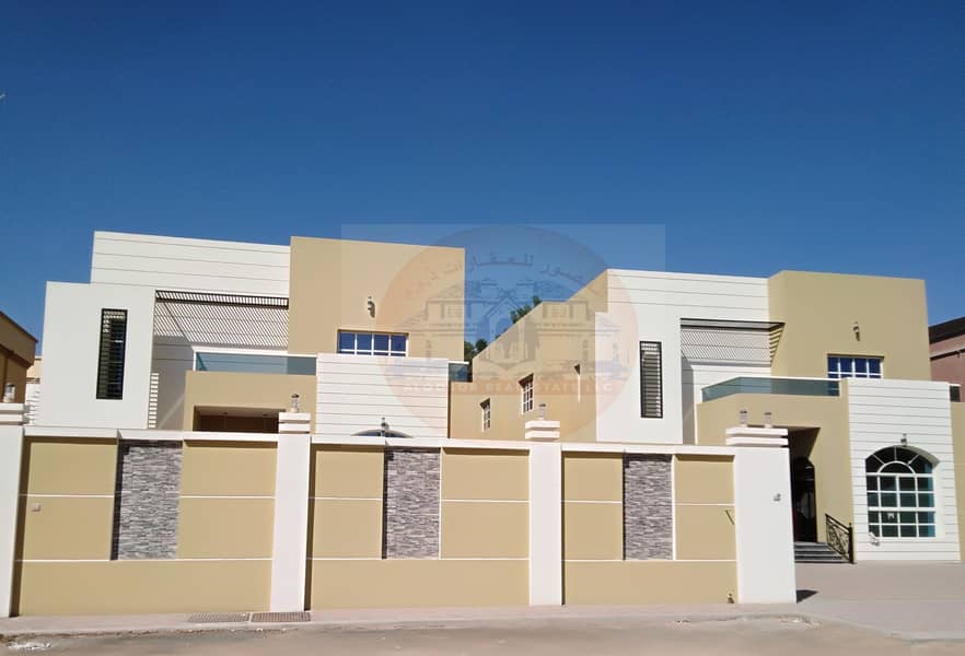 Villa for sale in Ajman modern design super deluxe finishing