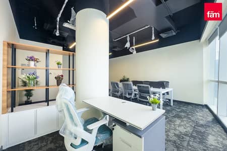 Office for Sale in Business Bay, Dubai - Rented Office With Lake View On Mid Floor Office for Sale in Business Bay, Dubai - Rented Office With Lake View On Mid Floor