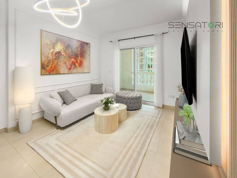 Stylish Furnished Two Bedrooms Opposite To Five Hotel