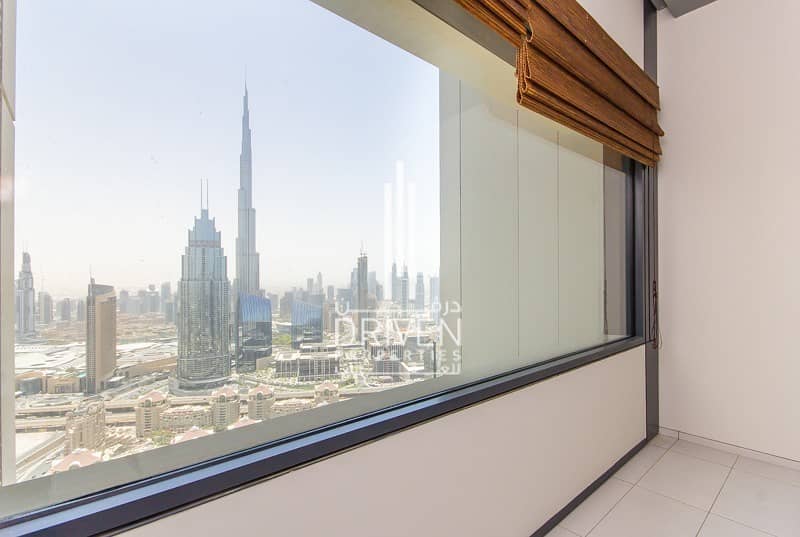 Full Burj Khalifa Views | Spacious Unit