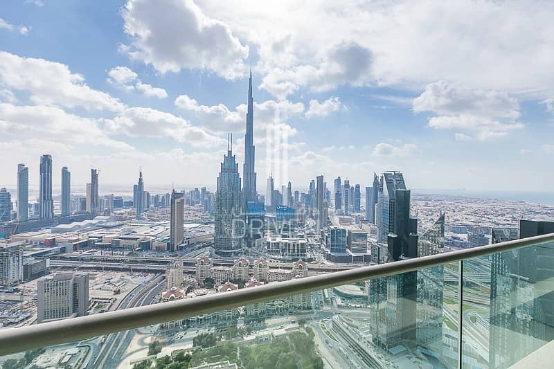 Vacant | Large 2BR with Burj Khalifa View