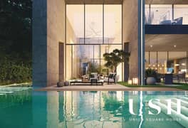 فيلا من 5 غرف نوم | مسبح خاص | إطلالات على الشاطئ والحديقة