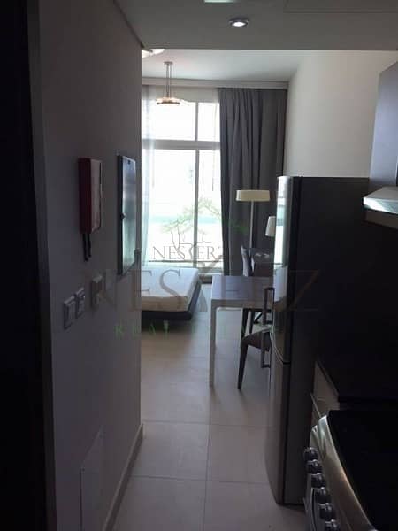 Fully Furnished studio for rent in Hilliana Tower - Mid Floor