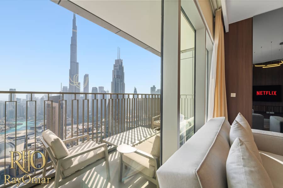 Luxury Downtown Iconic Burj Khalifa View 5‑Minutes from Dubai Mall