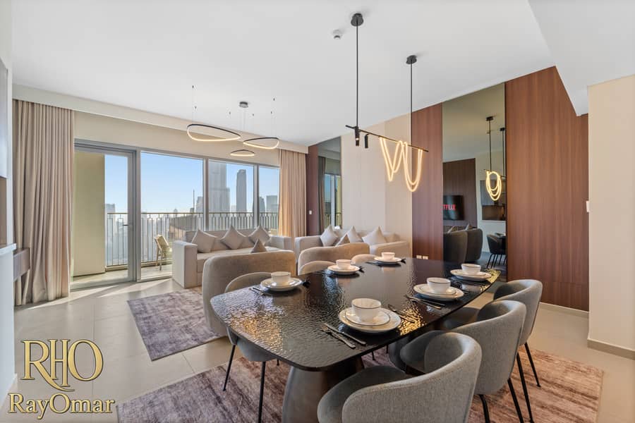 Luxury Downtown Iconic Burj Khalifa View 5‑Minutes from Dubai Mall