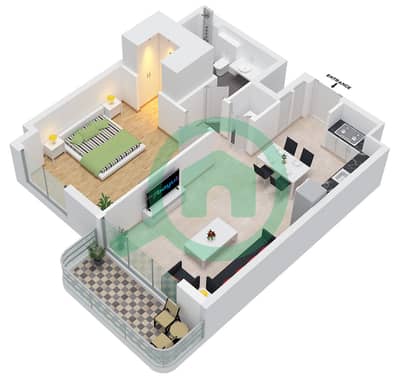 Pier Point 2 - 1 Bedroom Apartment Type/unit B2 / UNIT 2 FLOOR PODIUM Floor plan Pier Point 2 - 1 Bedroom Apartment Type/unit B2 / UNIT 2 FLOOR PODIUM Floor plan