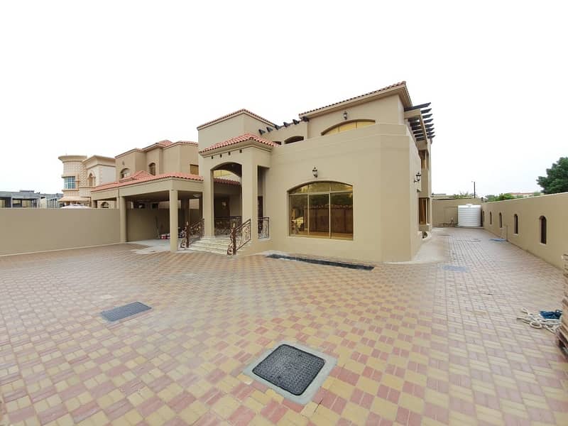 6500sqft Villa modern Style with electricity, water and A/C In Al Rawda Freehold For All Nationalities