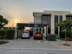 فيلا من 3 غرف نوم | بيلهام داماك هيلز | شرفة وإطلالة على المدينة