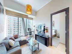 شقة في برج سيلفرين B،برج سيلفرين،دبي مارينا 1 غرفة 1550000 درهم - 14488861