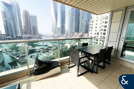 2 Bedroom Flat for Sale in Dubai Marina, Dubai - Full Marina View | Upgraded | Large Layout