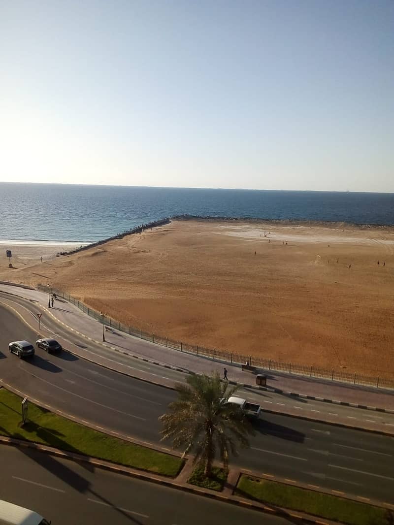 Sea view 1 BHK Apartment Available For Rent in Corniche Tower (Ajman)