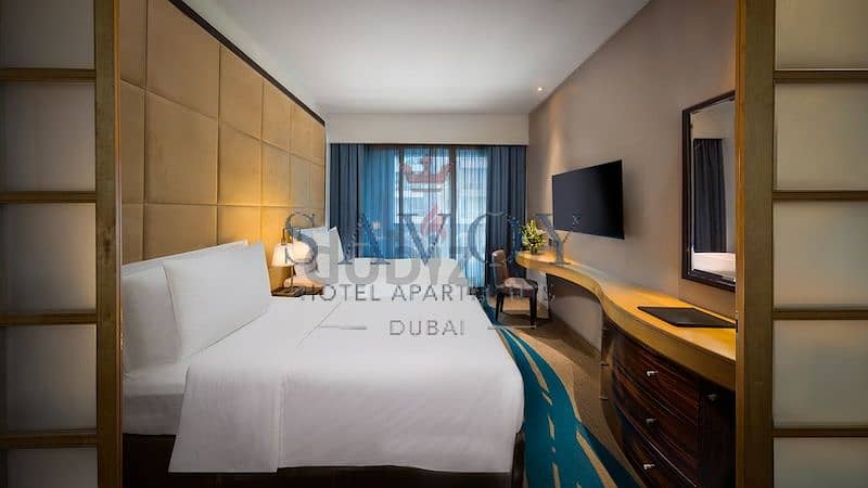 Newly Renovated Studio Apartments include DEWA Kitchenette