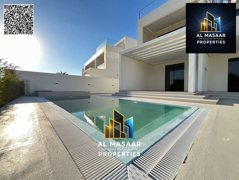 Villa for sale in Al Zorah, golf course complex, in the heart of nature, with a direct view of the lake and golf courses and a large area. - Image 4