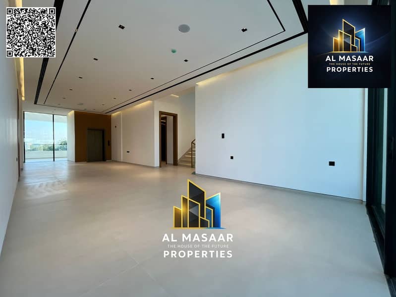 Villa for sale in Al Zorah, golf course complex, in the heart of nature, with a direct view of the lake and golf courses and a large area. - Image 10