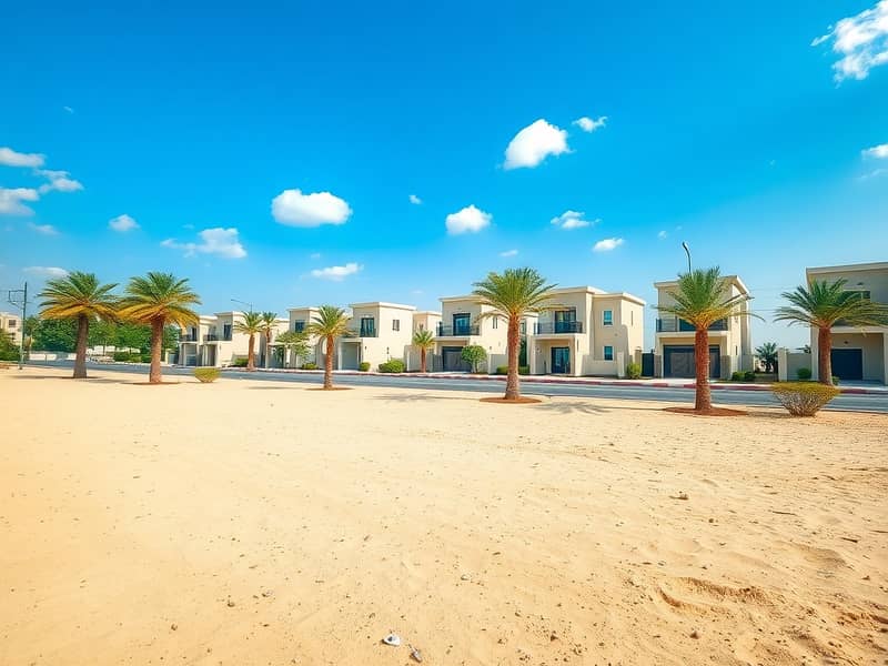 3 A_large_vacant_residential_plot_in_the_UAE_located_one_block_away_from_a_main_street. _The_scene_captures_a_wide_expanse_of_sandy_land_dotted_with_a_few_palm_trees_and_minimal_shrubbery. _In_the_distance_modern_villas_. jpeg
