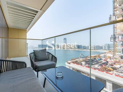 1 Bedroom Flat for Rent in Dubai Harbour, Dubai - Elegant 1BR | Fully Furnished | Beachfront Living