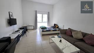 شقة استوديو حديثة مفروشة بالكامل