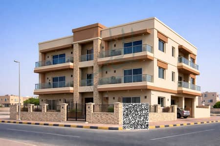 10+ спален Здание Продажа в Аль Рауда, Аджман - Contemporary suburban apartment building. png 10+ спален Здание Продажа в Аль Рауда, Аджман - Contemporary suburban apartment building. png