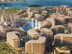 غرفة و صالة للبيع في جزيرة السعديات موقع مميز