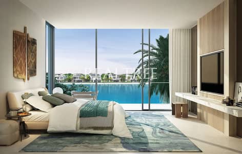 7 Camere Villa in Vendita a Palm Jebel Ali, Dubai - 645e4ca75136709b2951763b_05-BV-C Rendering - Interior Master Bedroom. jpg
