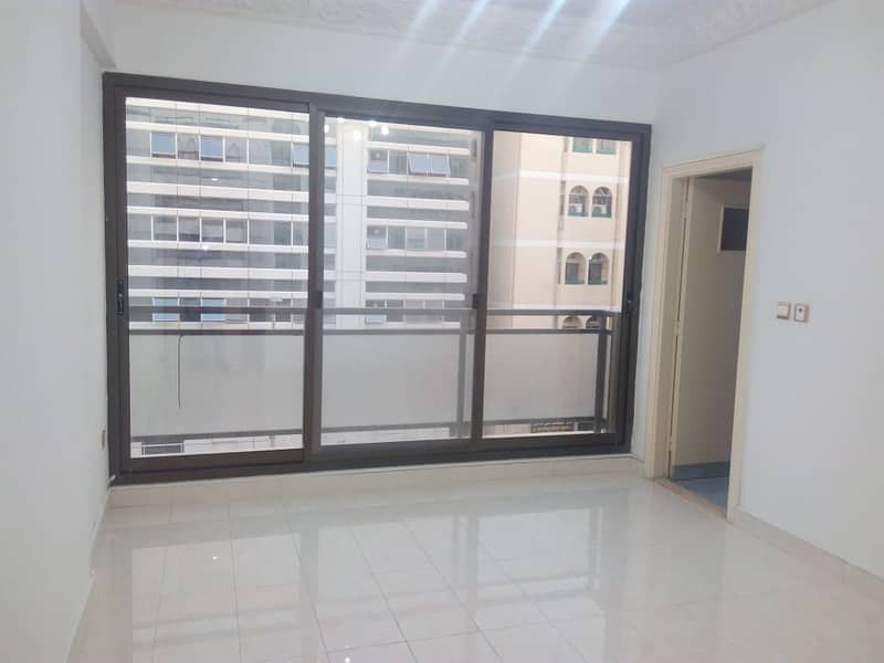 ELEGANT SIZE ONE BEDROOM WITH WARDEOBS,BALCONY,CENTRAL A/C  IN 45K AT LOCATED DELMA STREET