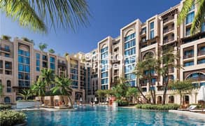 شقة في بلازا باي ريبورتاج،مدينة مصدر 2 غرف 1400000 درهم - 14518553