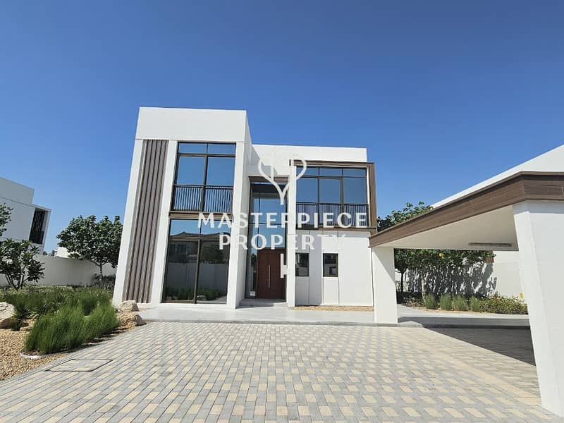 4BR+M Villa | Single Row | Modern Elevation 4BR+M Villa | Single Row | Modern Elevation