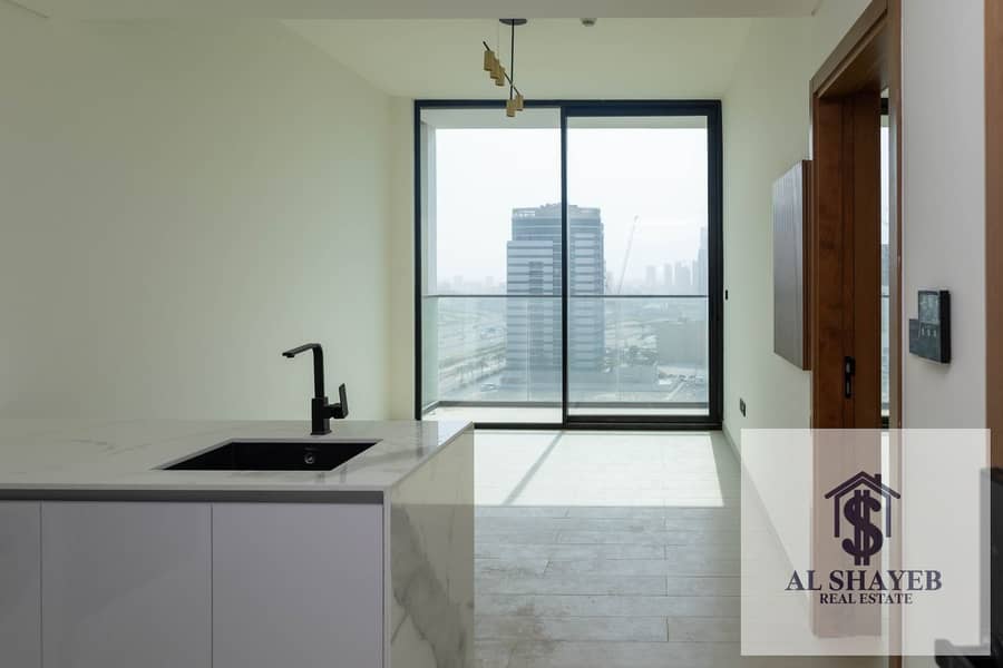 1 Bedroom Apartment | Binghatti Venus JVC | Balcony | Downtown City View