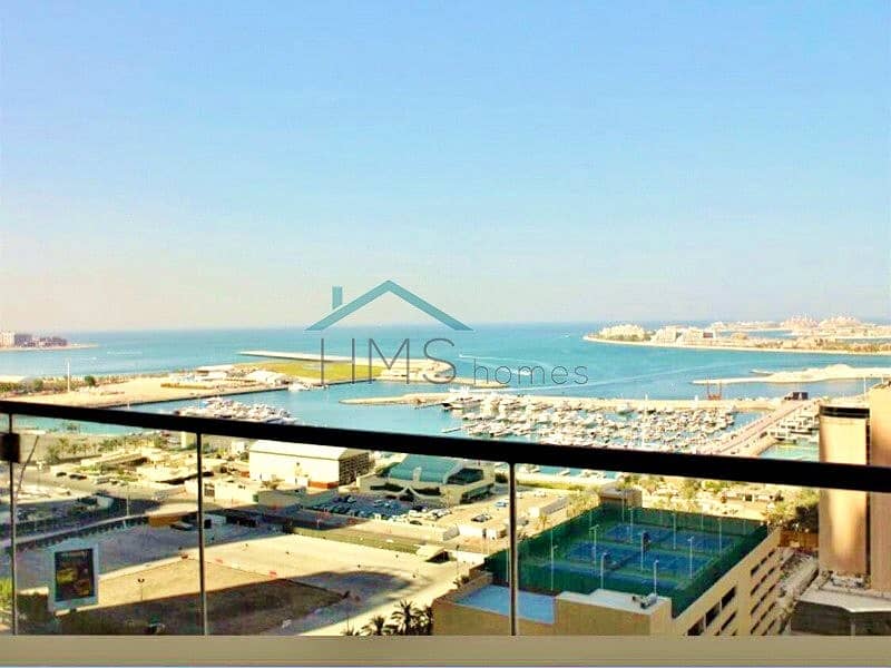 Furnished 3BR for Sale | Ocean Heights by Damac| Sea View