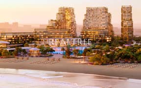 Luxurious Beachfront 2BR | Full Sea Views | High ROI Potential