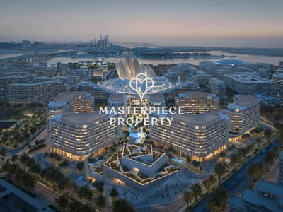 2 Bedroom Flat for Sale in Saadiyat Island, Abu Dhabi - 2BR + Maid | The Row Saadiyat | Corner High Floor 2 Bedroom Flat for Sale in Saadiyat Island, Abu Dhabi - 2BR + Maid | The Row Saadiyat | Corner High Floor